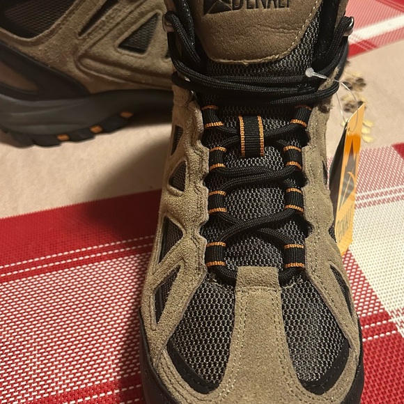 New Denali Hiking Men,s Tennis Shoes Size 11 Brown - Picture 2 of 4